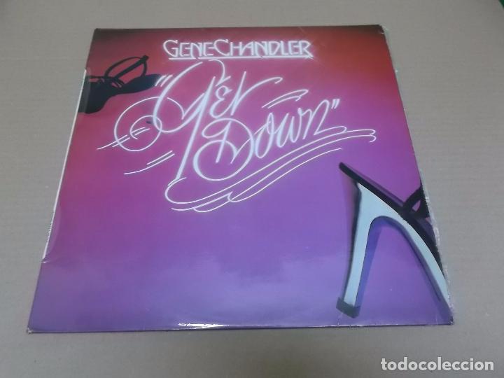 Discos de vinilo: GENE CHANDLER (LP) GET DOWN A&Ntilde;O 1979 - Foto 1
