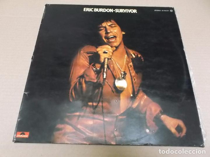 Discos de vinilo: ERIC BURDON (LP) SURVIVOR A&Ntilde;O 1977 - Foto 1