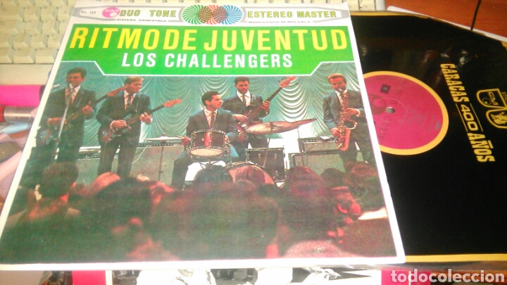 Discos de vinilo: Los challengers lp ritmo de juventud - Foto 1