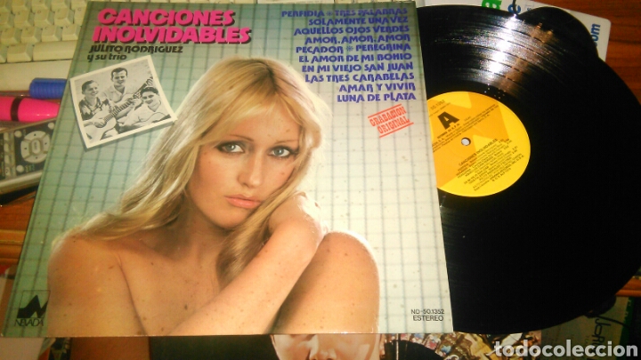 Disques de vinyle: Julito Rodr&iacute;guez lp canciones inolvidables.espa&ntilde;a 1978