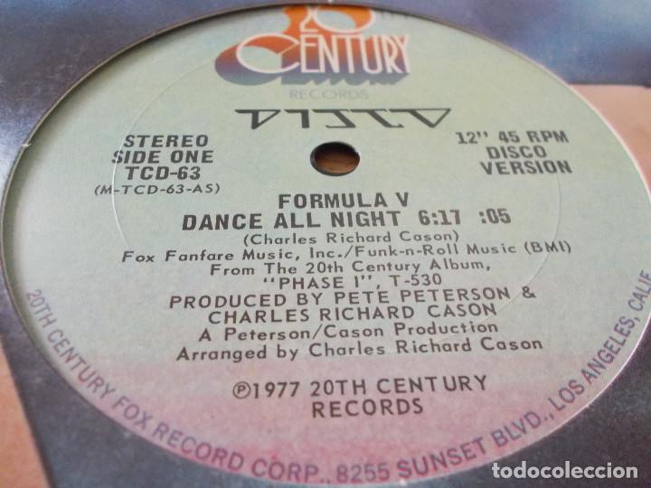 Discos de vinilo: FORMULA V. DANCE ALL NIGHT - Foto 2