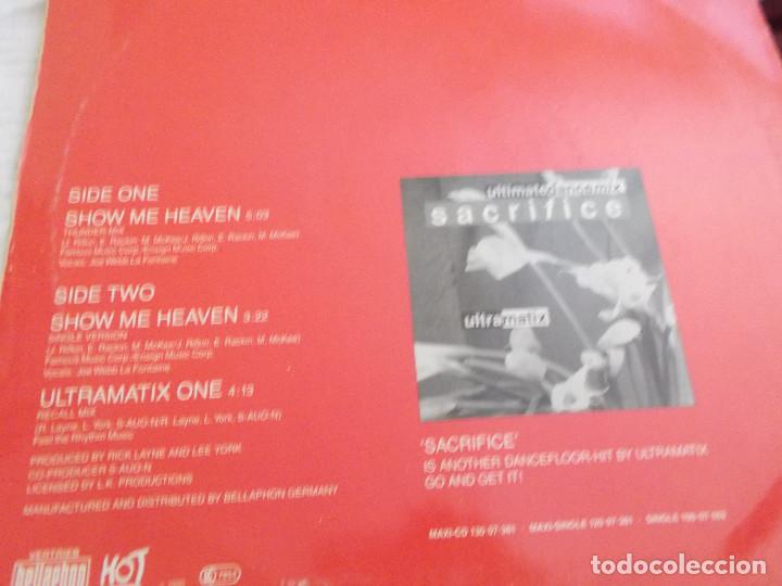 Discos de vinilo: SHOW ME HEAVEN. ULTRAMATIX - Foto 3