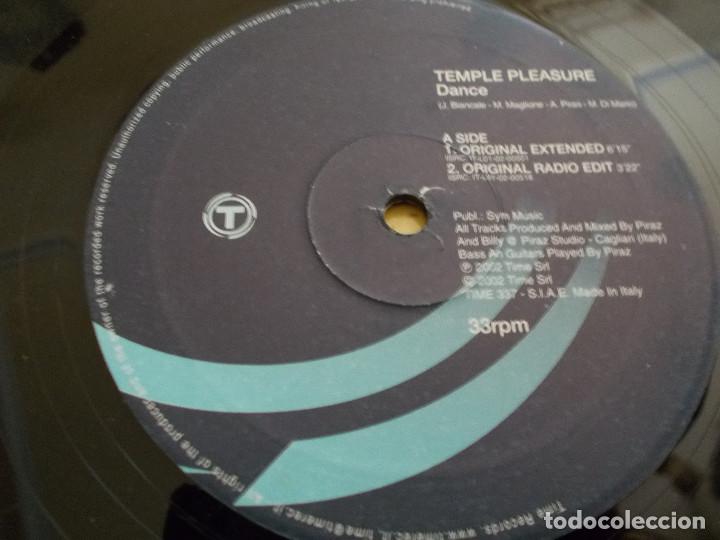 Discos de vinilo: TEMPLE PLEASURE. DANCE - Foto 4
