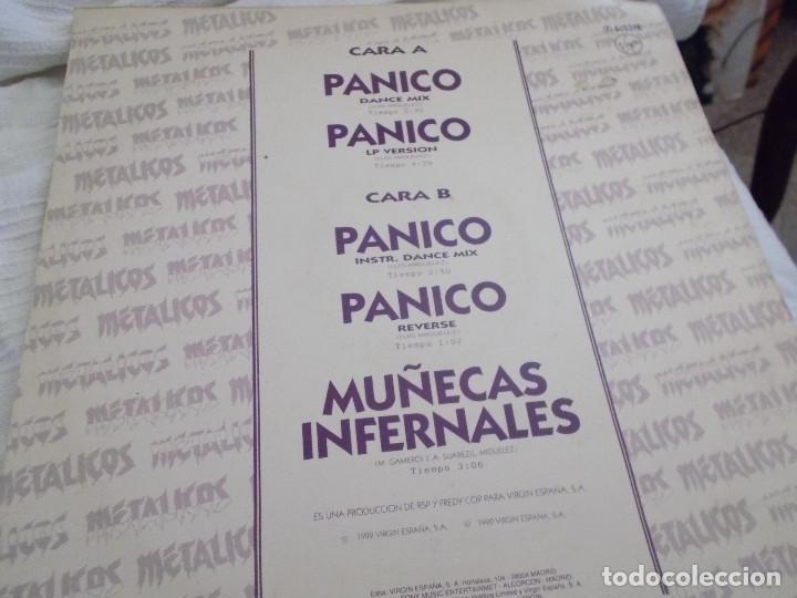 Discos de vinilo: METALICOS. PANICO - Foto 2