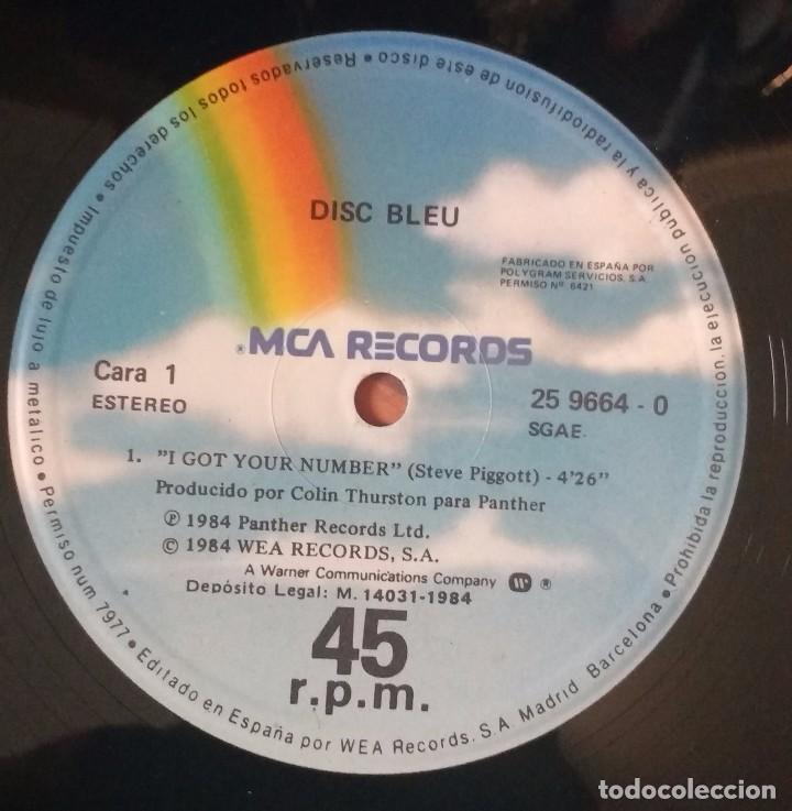 Discos de vinilo: Disc Bleu &ndash; I Got Your Number - Foto 3