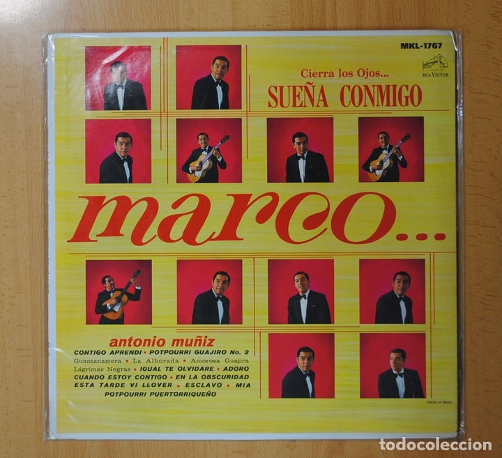 Discos de vinilo: MARCO ANTONIO MU&Ntilde;IZ - MARCO... - LP - Foto 1