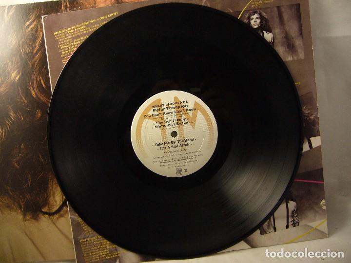 Discos de vinilo: PETER FRAMPTON - I CANT STAND IT NO MORE -  SINGLE 45 SPAIN 1979 - Foto 4