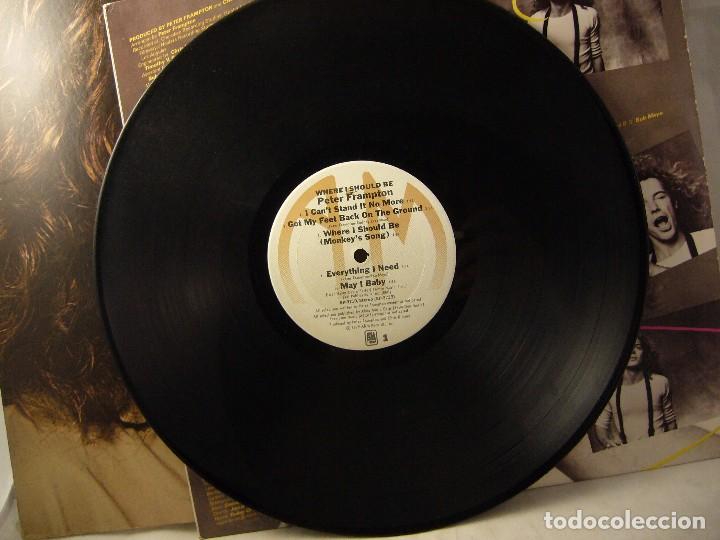 Discos de vinilo: PETER FRAMPTON - I CANT STAND IT NO MORE -  SINGLE 45 SPAIN 1979 - Foto 5