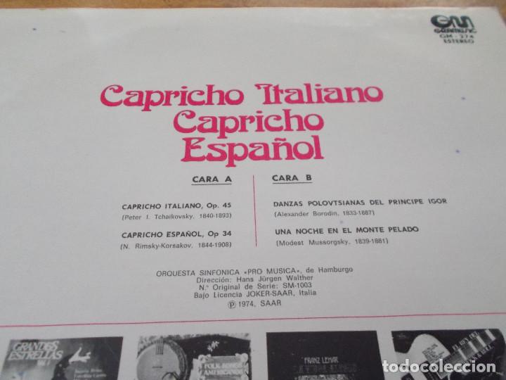 Discos de vinilo: CAPRICHO ITALIANO, CAPRICHO ESPA&Ntilde;OL. - Foto 2