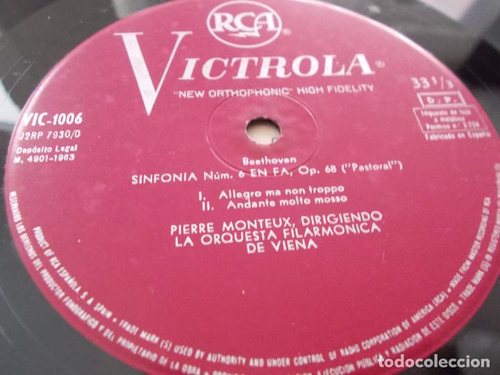 Discos de vinilo: BEETHOVEN. pastoral - Foto 3