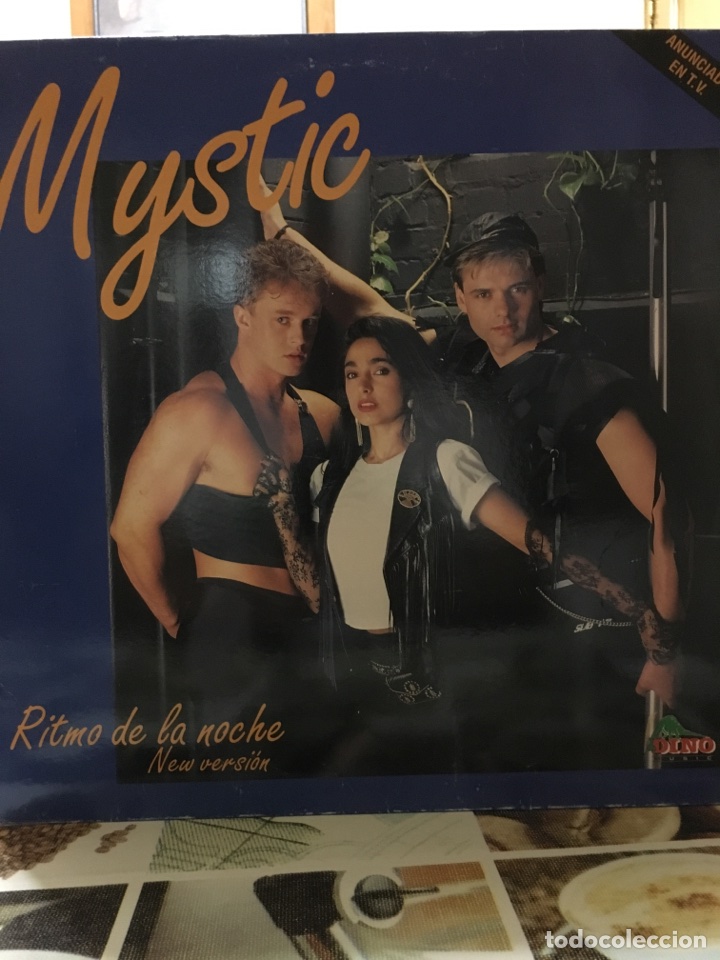 Discos de vinilo: MYSTIC-RITMO DE LA NOCHE NEW VERSION-1991 - Foto 1