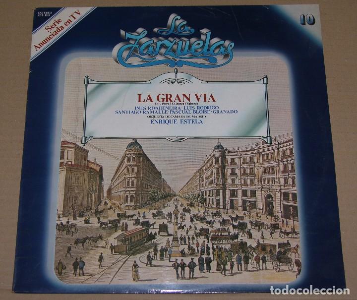 Discos de vinilo: LA GRAN VIA - LA ZARZUELA N&ordm;10 - Foto 1