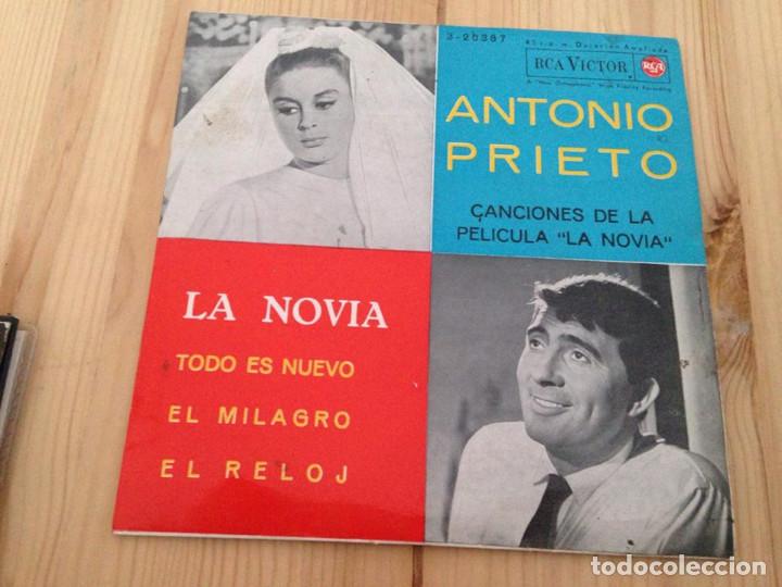 Discos de vinilo: Antonio Prieto - La Novia (7-single) - Foto 1