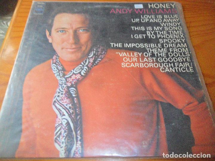 Discos de vinilo: ANDY WILLIAMS - HONEY - LP USA - Foto 1