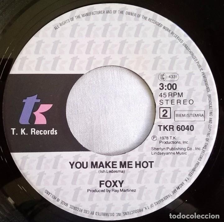 Discos de vinilo: Foxy, Get Off, T.K. Records-TKR 6040, HOLANDA - Foto 4