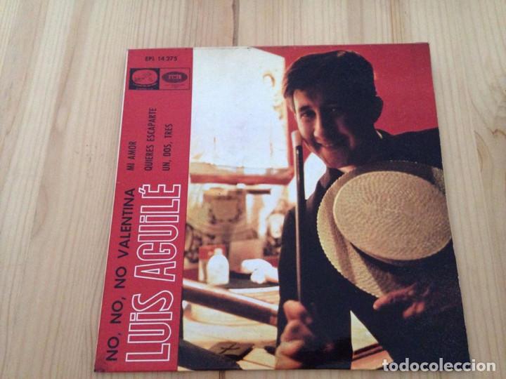 Discos de vinilo: Luis Aguile -- No No No Valentina - Foto 1