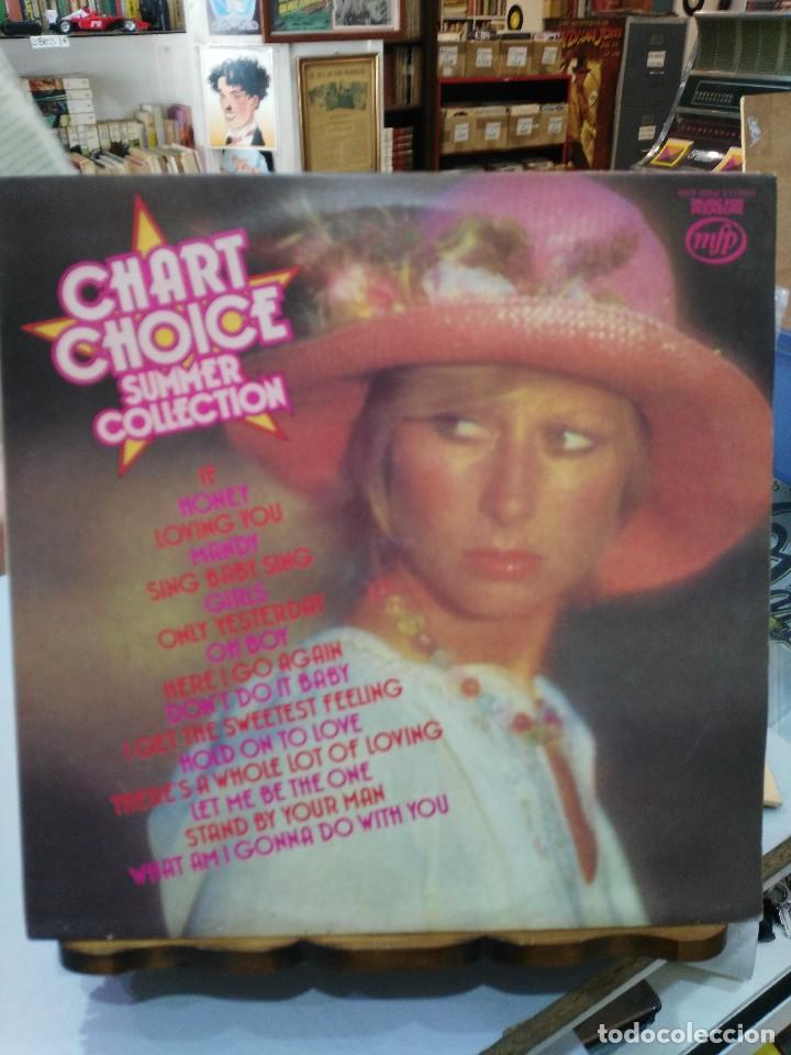 Discos de vinilo: Chart Choice Summer Collection - Varios, Recopilatorio - LP. del sello MFP de 1975