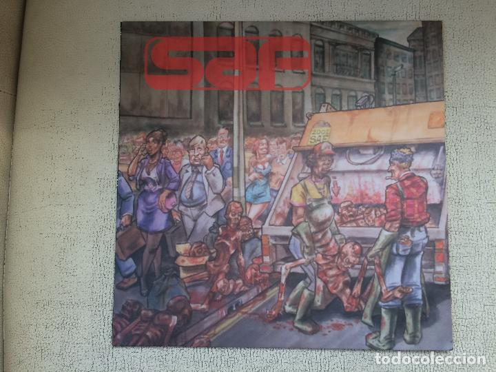 Discos de vinilo: SAF -SKULLS AND FLAMES- (2004) LP DISCO VINILO - Foto 1