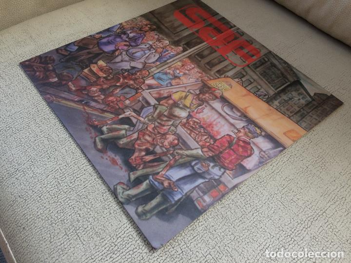 Discos de vinilo: SAF -SKULLS AND FLAMES- (2004) LP DISCO VINILO - Foto 2