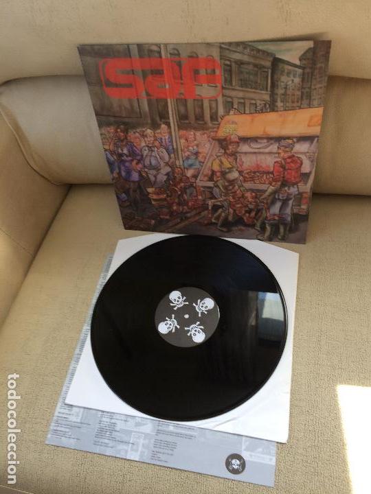 Discos de vinilo: SAF -SKULLS AND FLAMES- (2004) LP DISCO VINILO - Foto 6