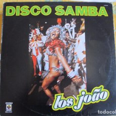 Discos de vinilo: MAXI - LOS JOAO - DISCO SAMBA / ALGRANDO LA FIESTA (MEDLEYS) (SPAIN, BELTER 1983). Lote 92836780