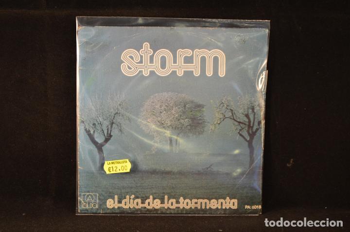 Discos de vinilo: STORM - EL DIA DE LA TORMENTA / DESDE EL MAR Y LAS ESTRELLAS - SINGLE - Foto 1
