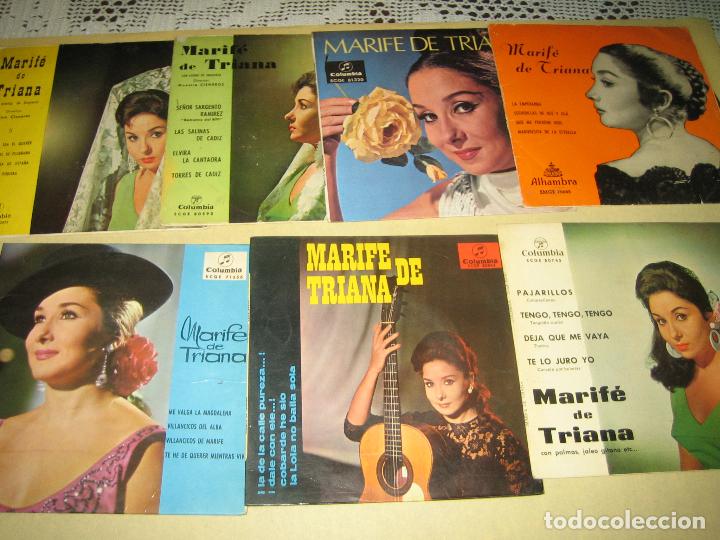 Discos de vinilo: MARIFE DE TRIANA  - LOTE DE 15 SINGLES - Foto 1