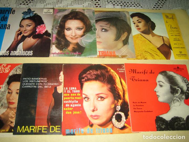 Discos de vinilo: MARIFE DE TRIANA  - LOTE DE 15 SINGLES - Foto 2