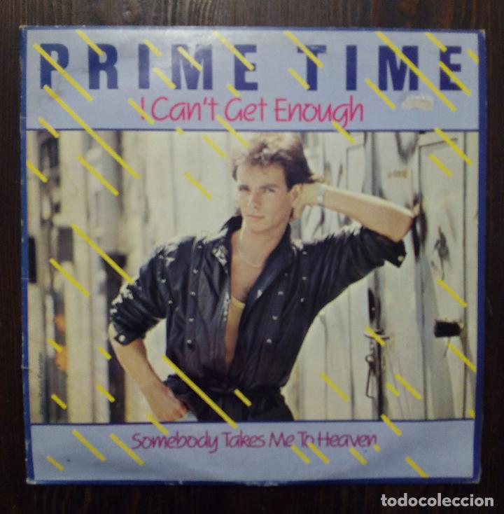 Discos de vinilo: MAXI SINGLE PRIME TIME - I CANT  GET ENOUGH - PDI 1986. - Foto 1