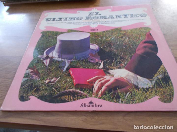Discos de vinilo: EL ULTIMO ROMANTICO. MAESTRO CISNEROS. - Foto 1