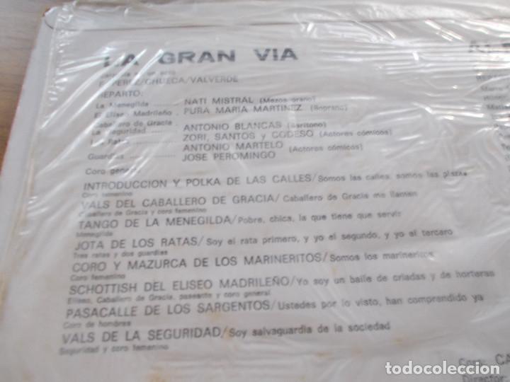 Discos de vinilo: LA GRAN VIA. ALMA DE DIOS. - Foto 2