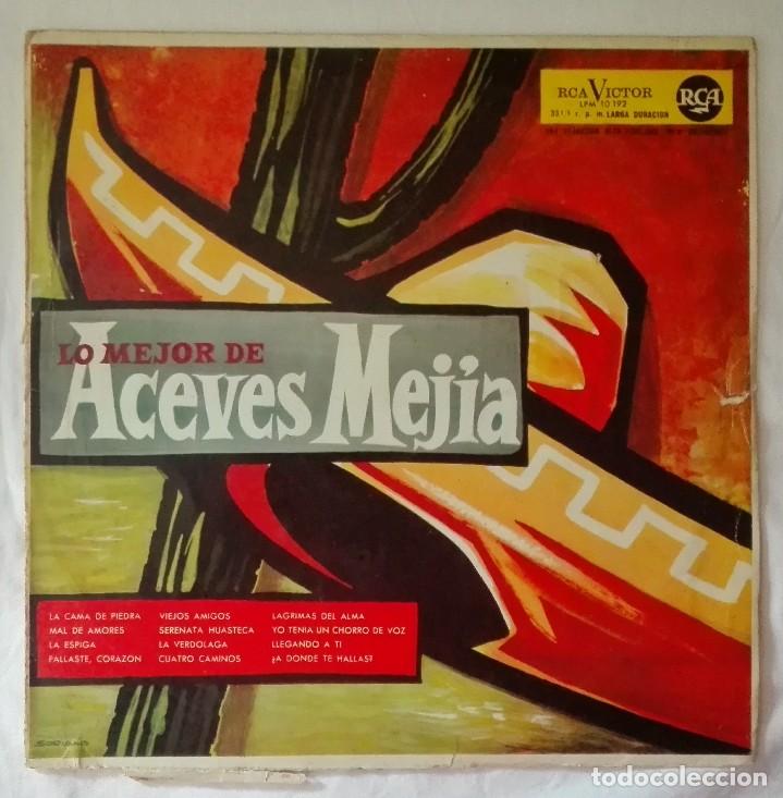Disques de vinyle: LO MEJOR DE ACEVES MEJ&Iacute;A