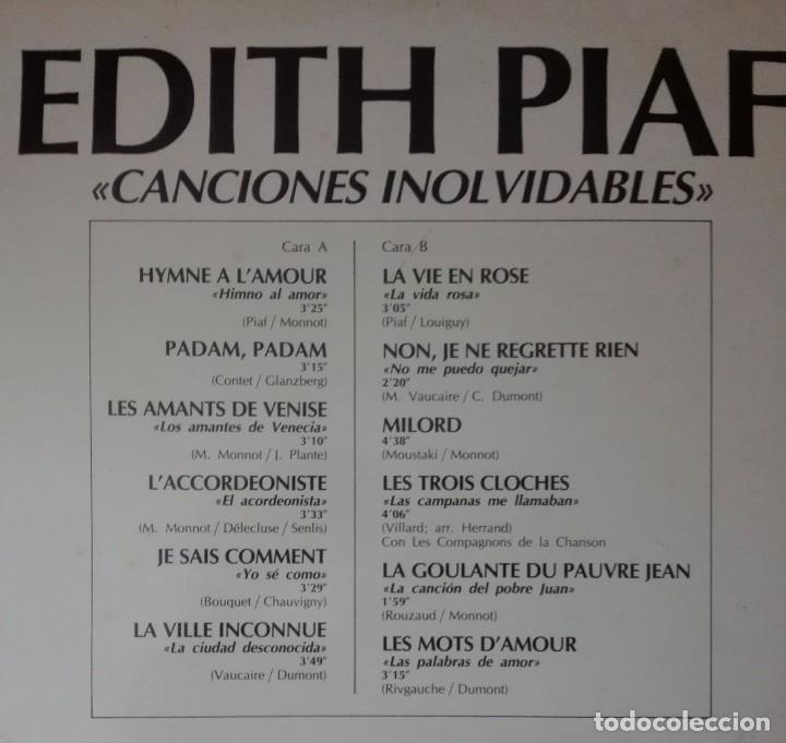 Discos de vinilo: MIREILLE MATHIEU Y EDITH PIAF - Foto 3