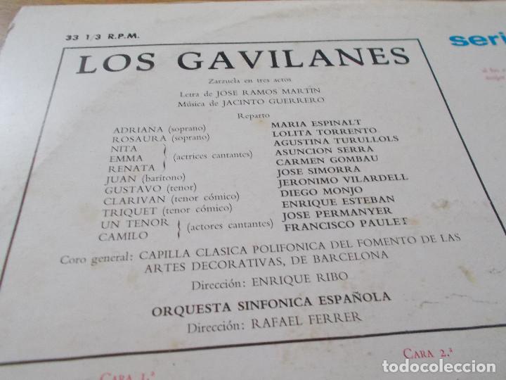 Discos de vinilo: LOS GAVILANES. SERIE AZUL. - Foto 2