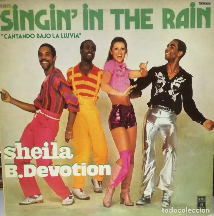 Discos de vinilo: SHEILA B. DEVOTION - SINGIN IN THE RAIN LP SPAIN 1978 - Foto 1
