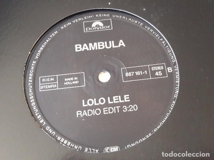 Discos de vinilo: Bambula - Lolo Lele - 1991 - Foto 2