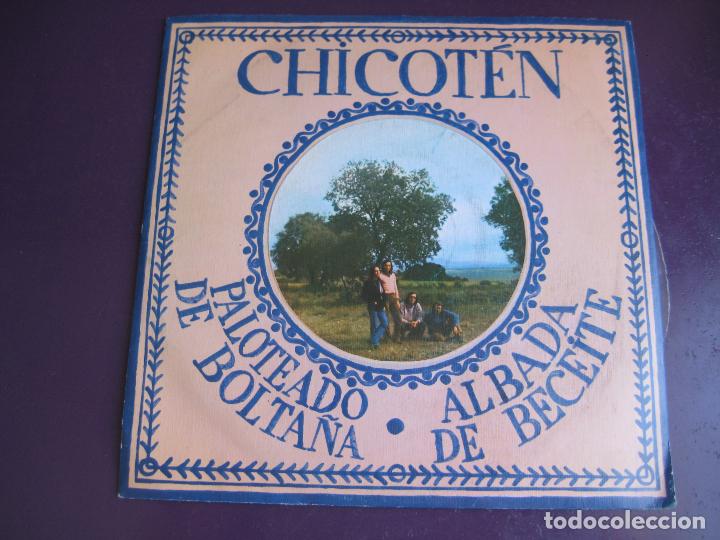 Discos de vinilo: CHICOTEN Sg MOVIEPLAY 1979 - ALBADA DE BECEITE / PALOTEADO DE BOLTA&Ntilde;A - FOLK