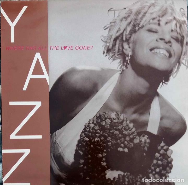 Discos de vinilo: YAZZ. WHERE HAS THE LOVE GONE?. MAXI SINGLE 2 TEMAS - Foto 1
