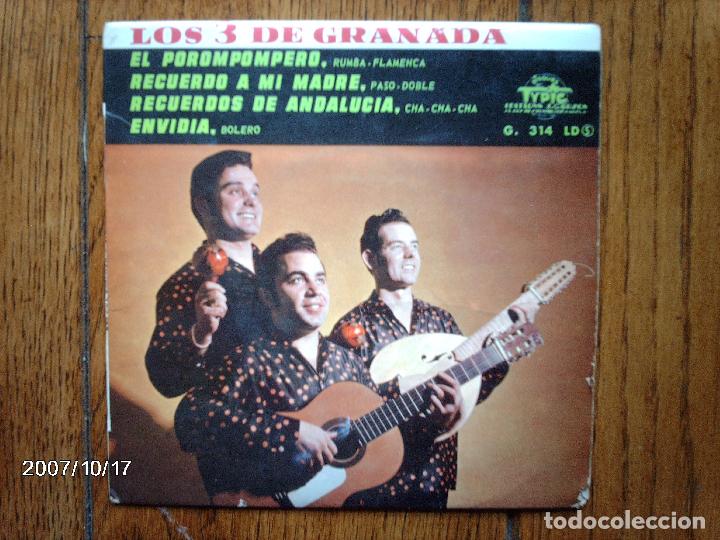 Discos de vinilo: los 3 de granada  -  edici&oacute;n francesa - Foto 1