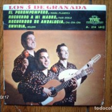 Discos de vinilo: LOS 3 DE GRANADA - EDICIÓN FRANCESA 