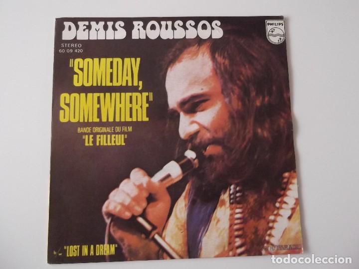 Discos de vinilo: DEMIS ROUSSOS - Someday, somewhere - Foto 1