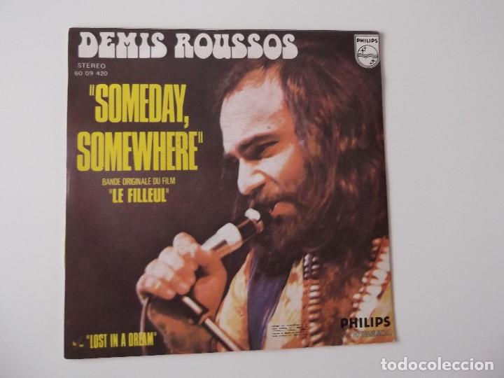 Discos de vinilo: DEMIS ROUSSOS - Someday, somewhere - Foto 2