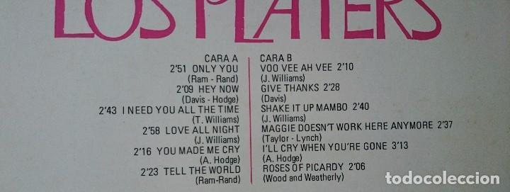 Discos de vinilo: Los Platters. 12 temas (Gramusic - Ariola 1977) - Foto 5
