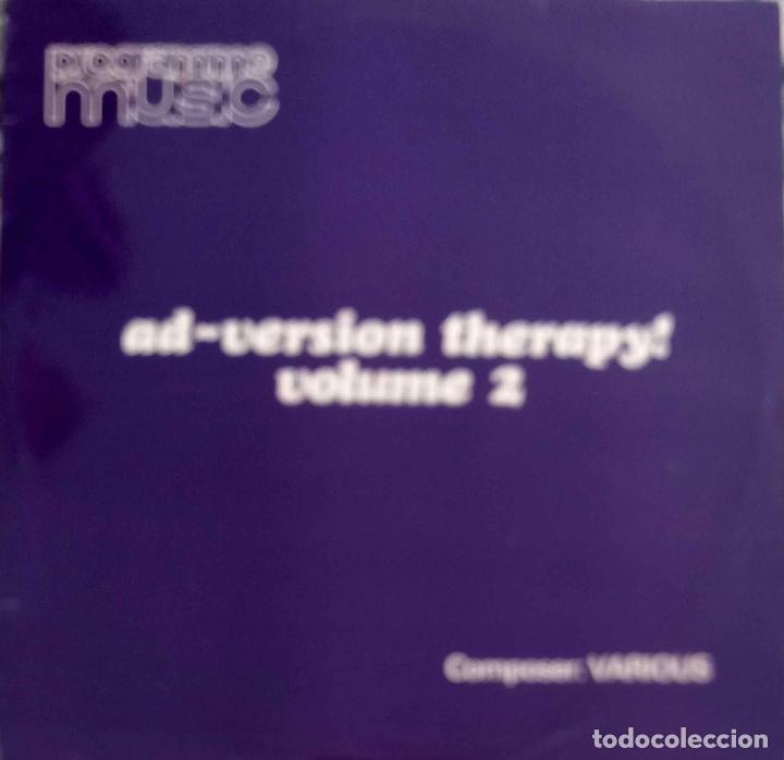 Discos de vinilo: VARIOUS, AD VERSION THERAPY. PROGRAMME MUSIC. LP LIBRER&Iacute;A, UK - Foto 1