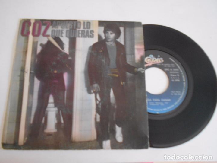 Vinyl records: COZ-SINGLE APUESTO LO QUE QUIERAS