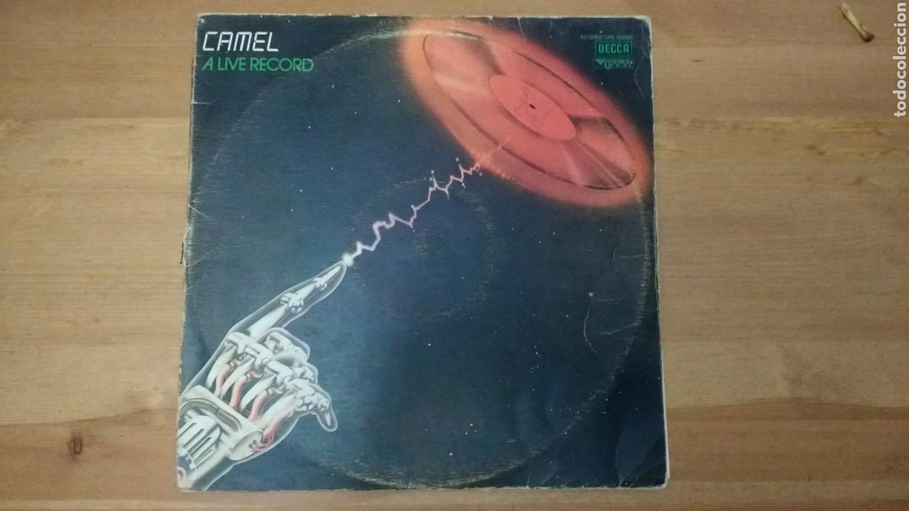Discos de vinilo: Camel A live Record - Foto 1