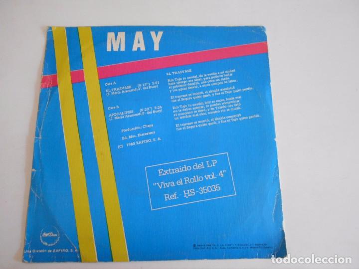 Discos de vinilo: MAY-SINGLE EL TRASVASE - Foto 2