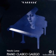 Discos de vinilo: NATALIA LAMAS, PIANO CLÁSICO GALLEGO. LP CON ENCARTE CON INFORMACIÓN
