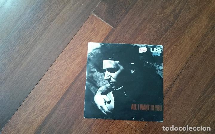 Discos de vinilo: u2-all i want is you,unchained melody.single uk