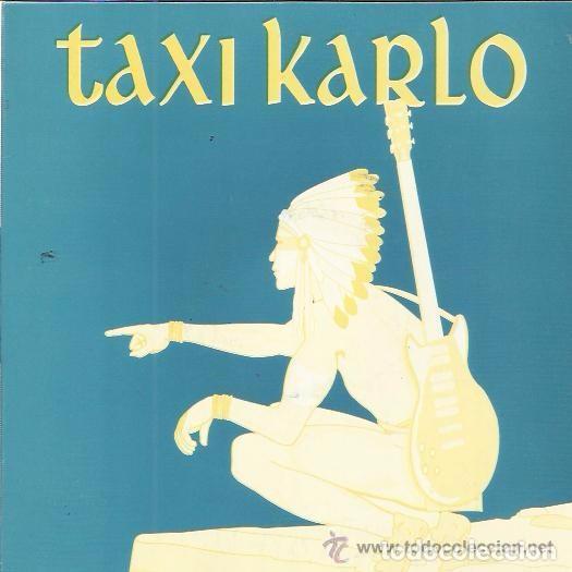 Vinyl records: TAXI KARLO Sg OIHUKA 1992 mi tierra/ direccion norte HARD ROCK URBANO LE&Ntilde;O